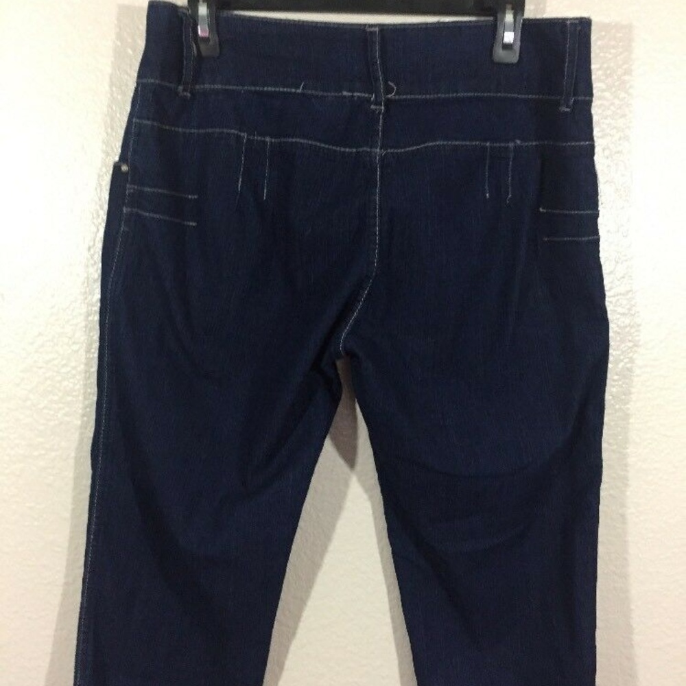 X- Tasy Women's Blue Denim Stretch Bermuda Shorts